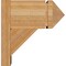 Ekena Millwork Traditional Arts & Crafts Rough Sawn Outlooker, Western Red Cedar, 8"W x 14"D x 14"H OUT08X14X14TRA03RWR - alternate 2